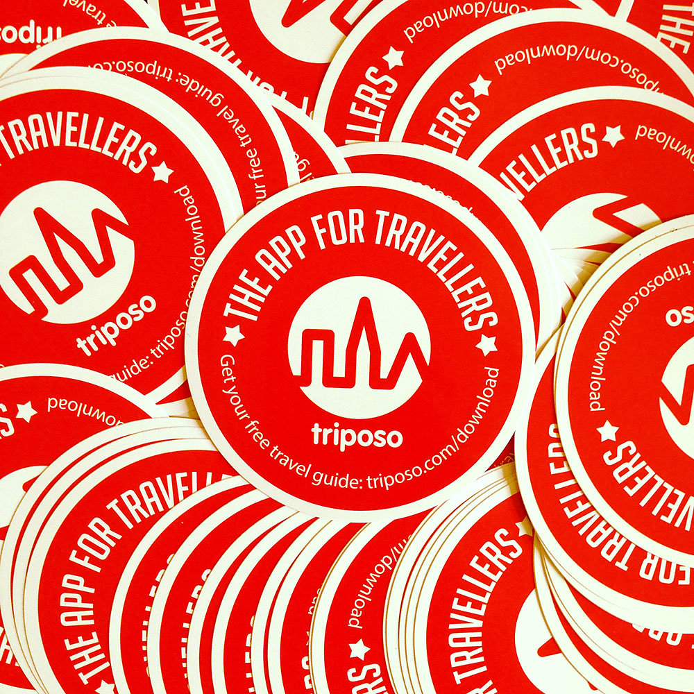 Triposo stickers 