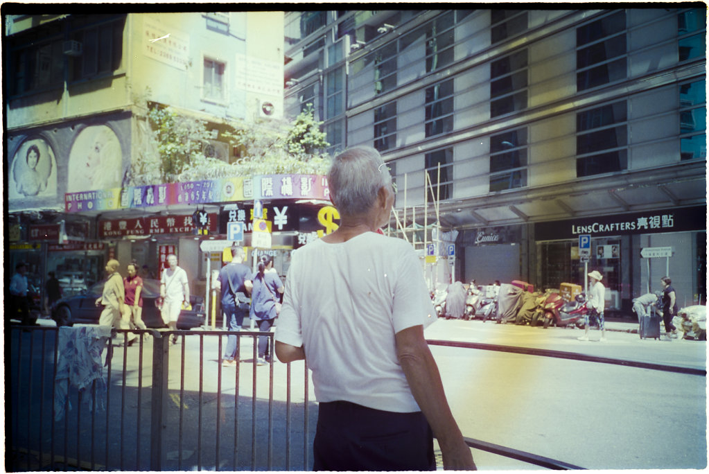 Man in Hong Kong